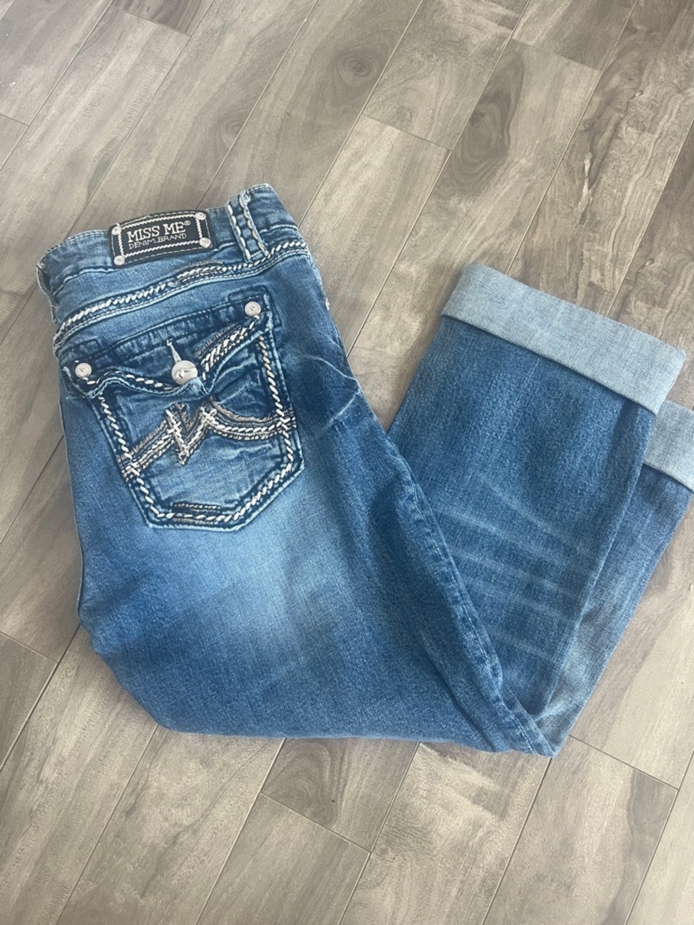 Miss Me Boyfriend Capri Jean